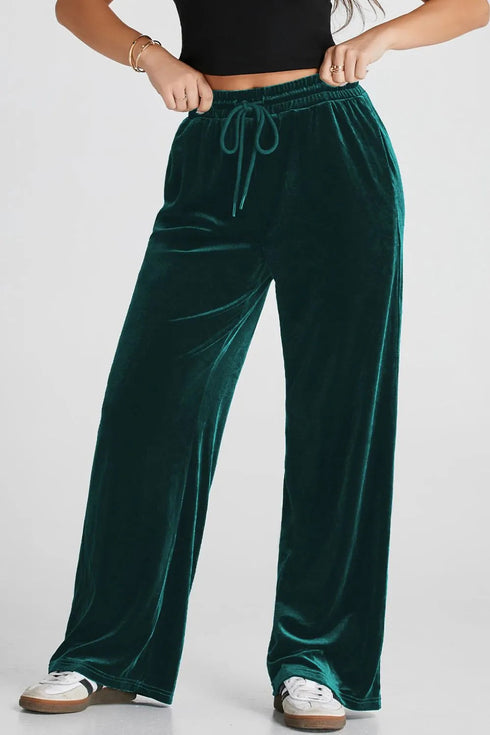 'Winter' Wide Leg Active Pants - Celes Fashion